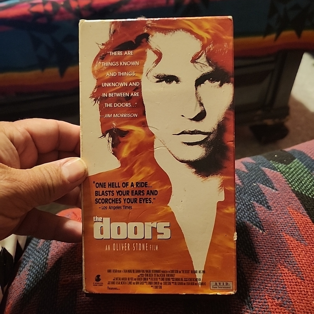 The Doors 1991 Vhs Tape